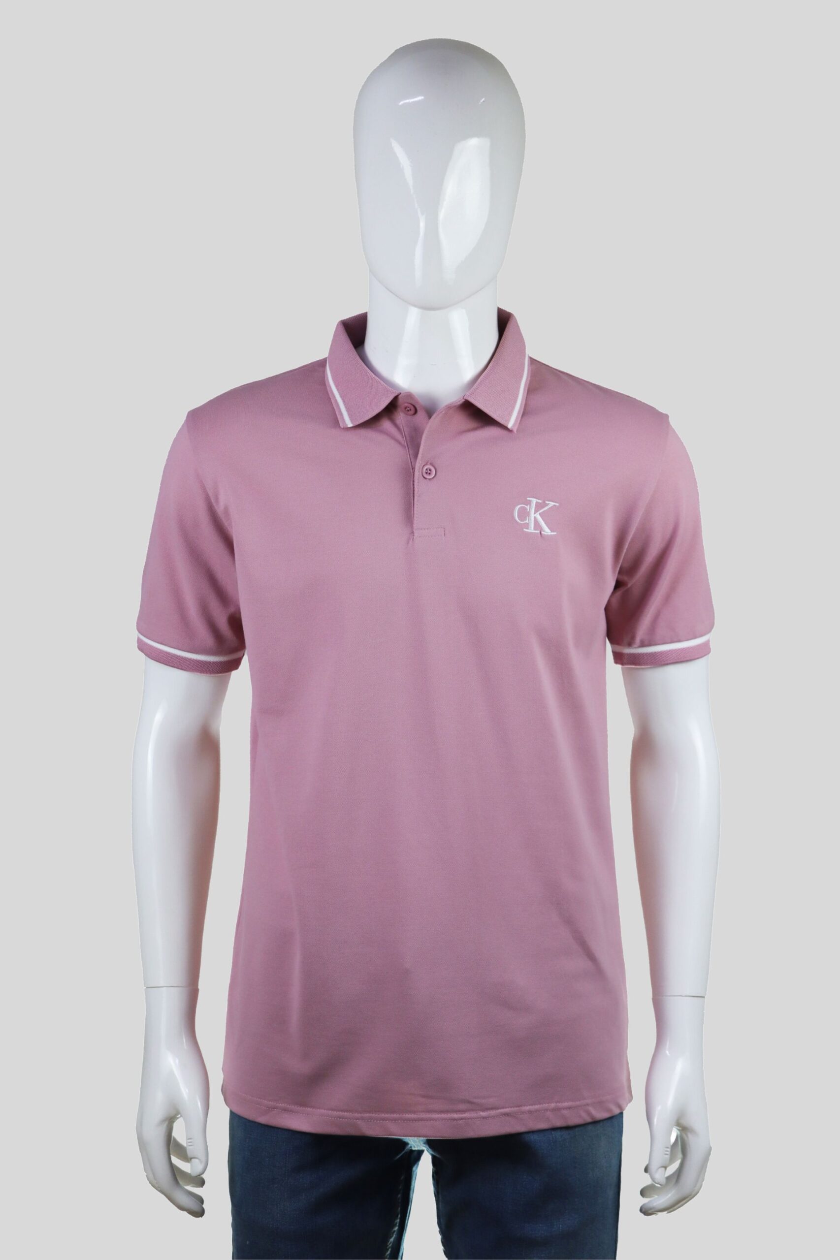 Pink- Men Polo T-shirt Calvin Klein  Brand
