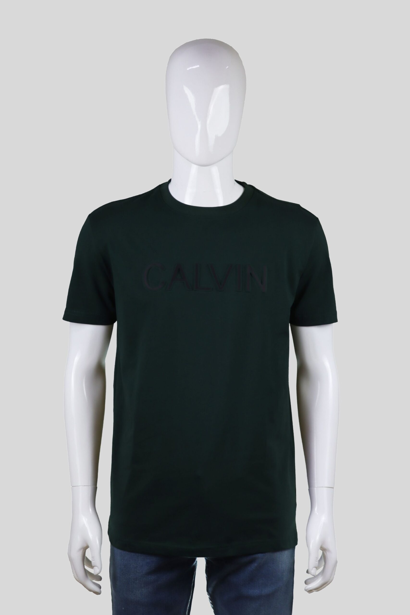 Green – Men Round Neck T-shirt Giordano brand
